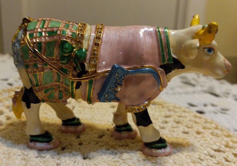 Cow Trinket Box