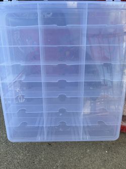 clear space container