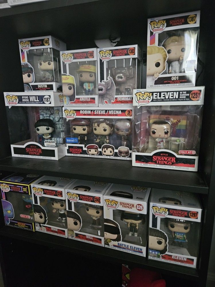 Stranger Things Funko Pop Collection