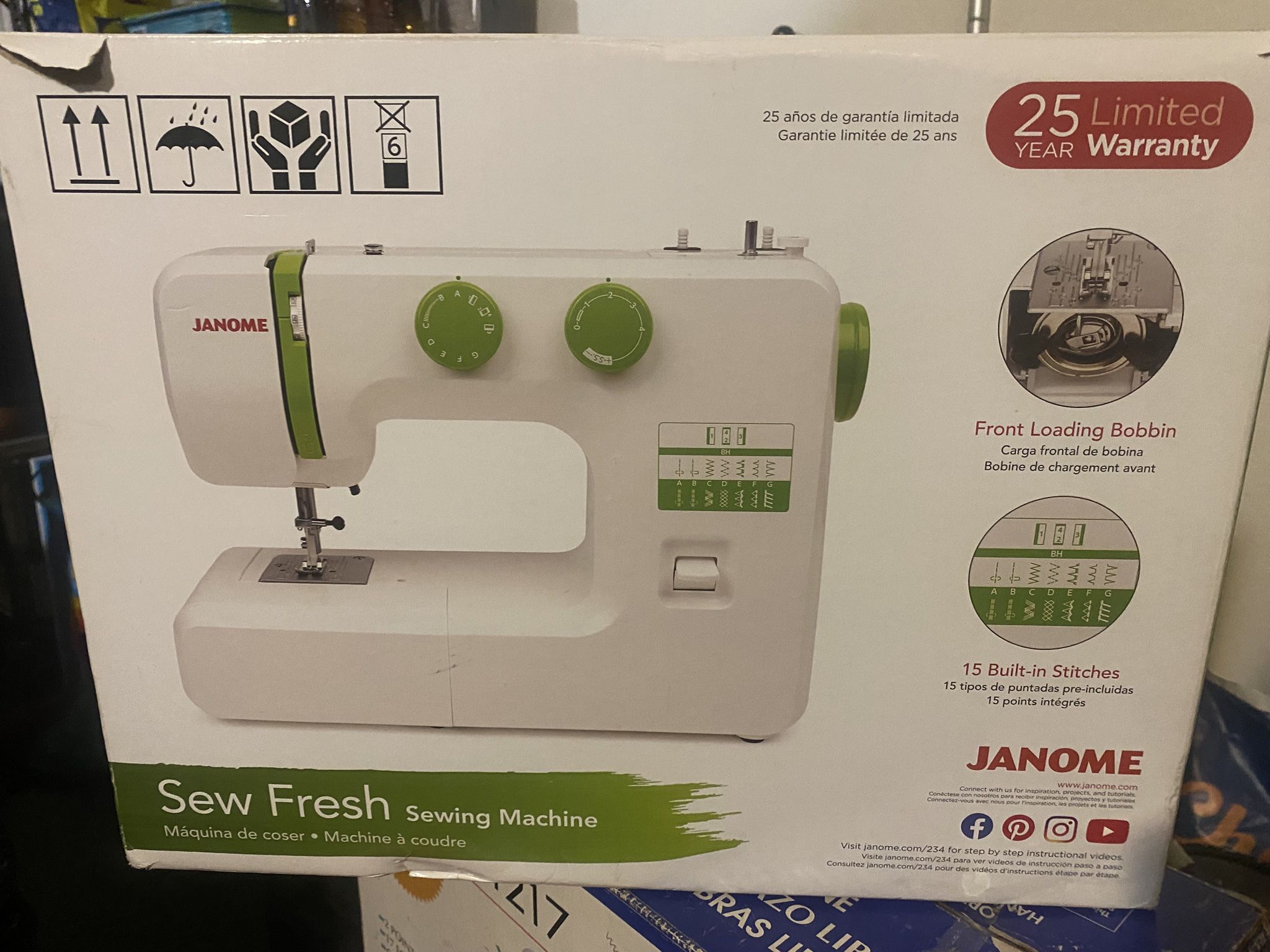 Janine Sew Fresh Sewing Machine 