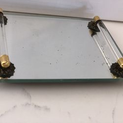 Vintage bathroom or dresser mirror