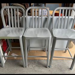 3 Counter Height Chairs