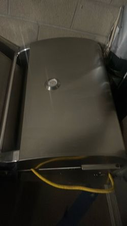 Stainless Kitchen counter top BBQ