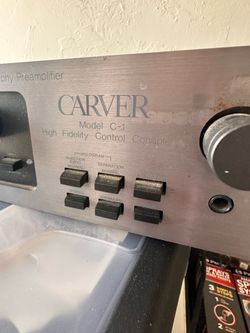 Carver preamp