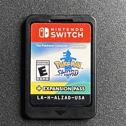 Pokemon Sword plus Expansion pass for Nintendo Switch