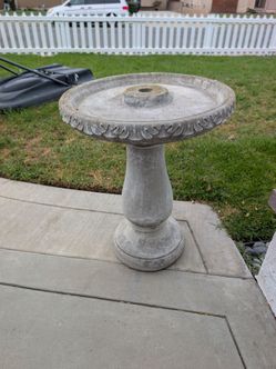 Concrete Bird Bath