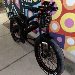 26 Inch Fat Tire E-Bike with Dual Suspension