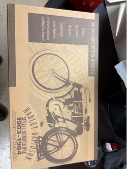 1/6 Harley Davidson Motorcycle Diecast Model Serial Number One 1903