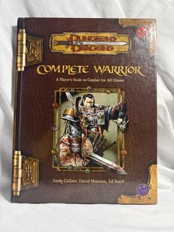 Dungeons & Dragons Complete Warrior: A Player's Guide to Combat.