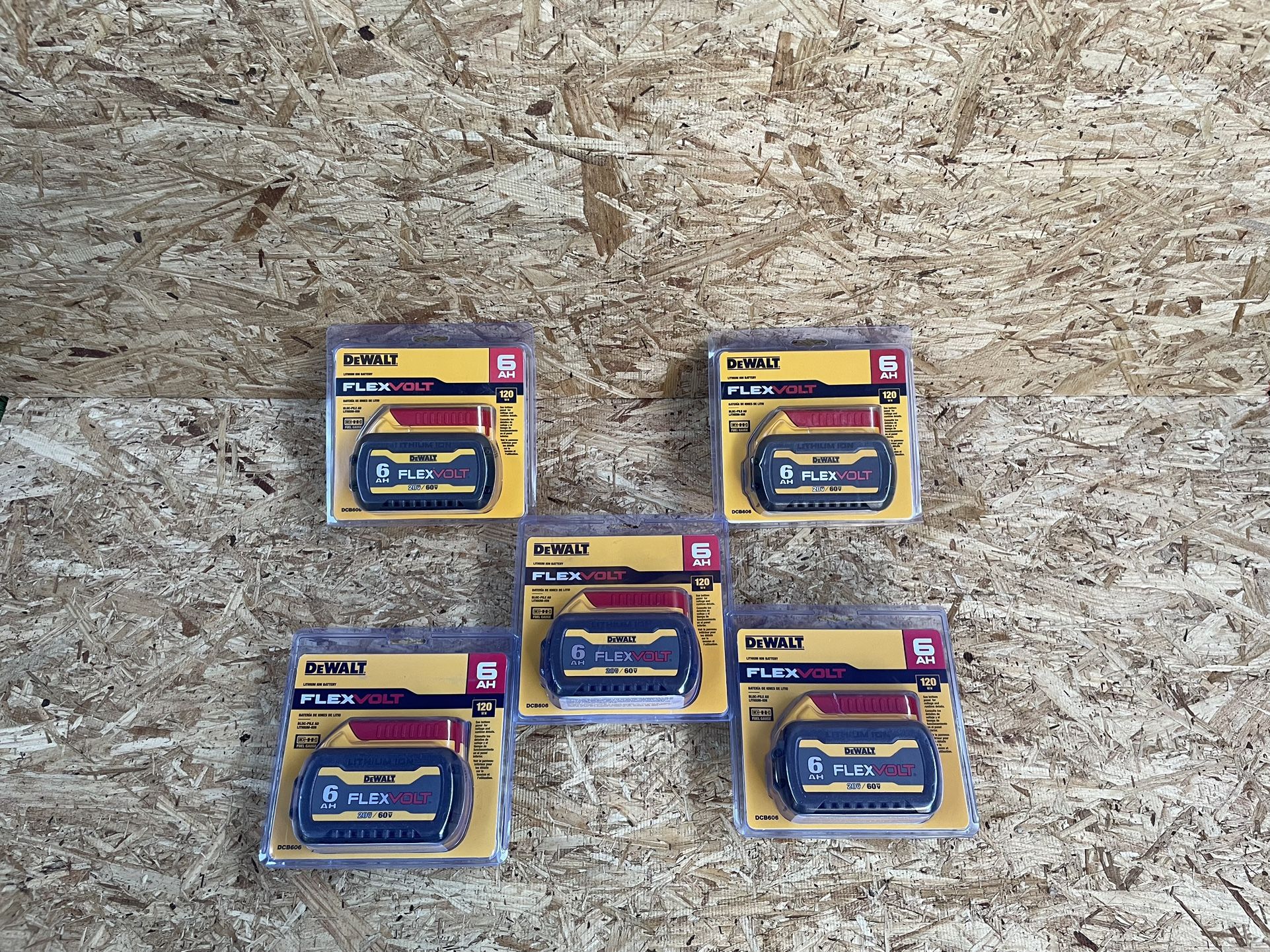 Dewalt Battery 6.0 HA Flex Volt Price Each!