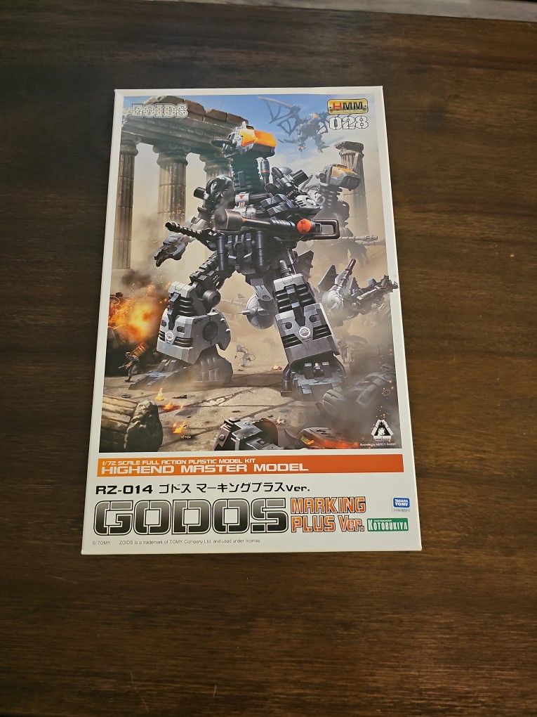 ZOIDS RZ-014 Godos Markings