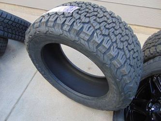 4 New LT 35 12.50 22 BFGoodrich All Terrain T/A KO2 Tires 10PLY Date 2024 & 2025