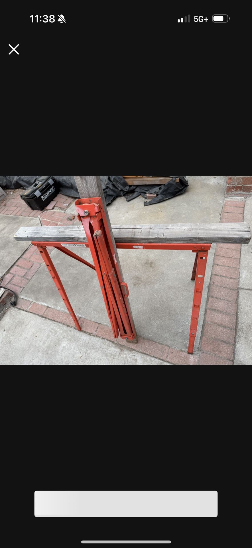 Sawhorses