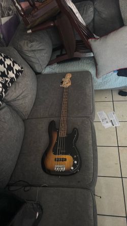 Fender bass guitar