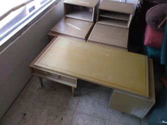 Coffee table and end table