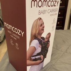 Momcozy Baby Carrier - Ergonomic, Cozy and Lightweight Carrier for 7-44lbs, Effortless to Put On, Ideal for Hands-Free Parenting, Enhanced Lumbar Supp