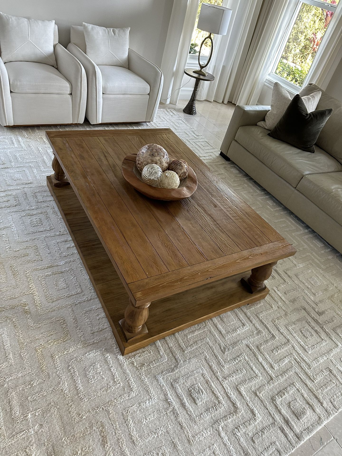 Solid Wood Living Room Table