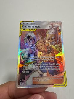 Guzma & Hala 229/236 Full Art Ultra Rare Cosmic Eclipse 2019 Pokemon English