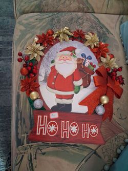 New 14x15 Christmas wreath very detailed mpu southeast serious buyer don't deliver cash only