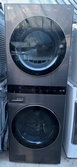 LG. WADHER AND GAS DRYER