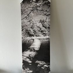 Black and White Scenic Wall Art « A Quiet Stroll »