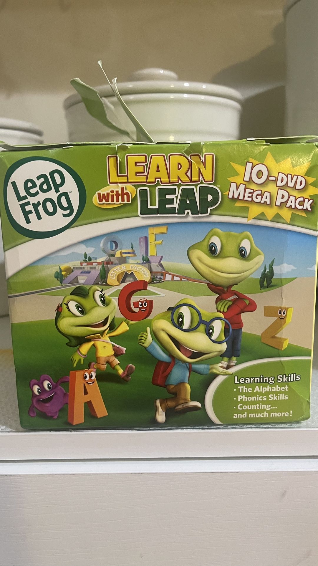 Leap Frog Mega Pack 10 DVD’s Un-open