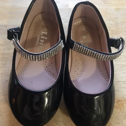 Girls Black Dress Shoes