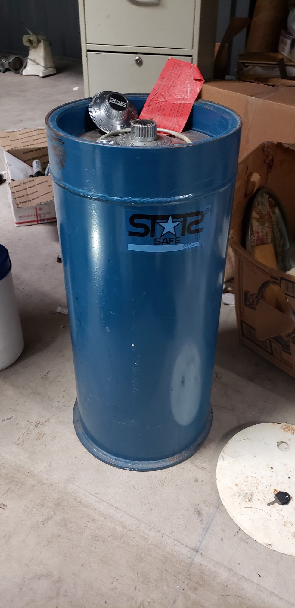 Amsec Star C7 floor safe