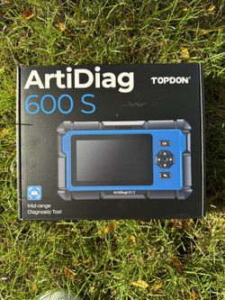 TOPDON ArtiDiag600 S OBD2 Scanner — NEW, 4-System Diagnostic Tool