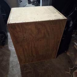 Wood Jumping Box