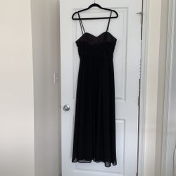 Wtoo Long Black Dress Size 12