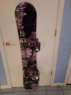 K2 Lunatique Snowboard(57") W/Bindings(9")