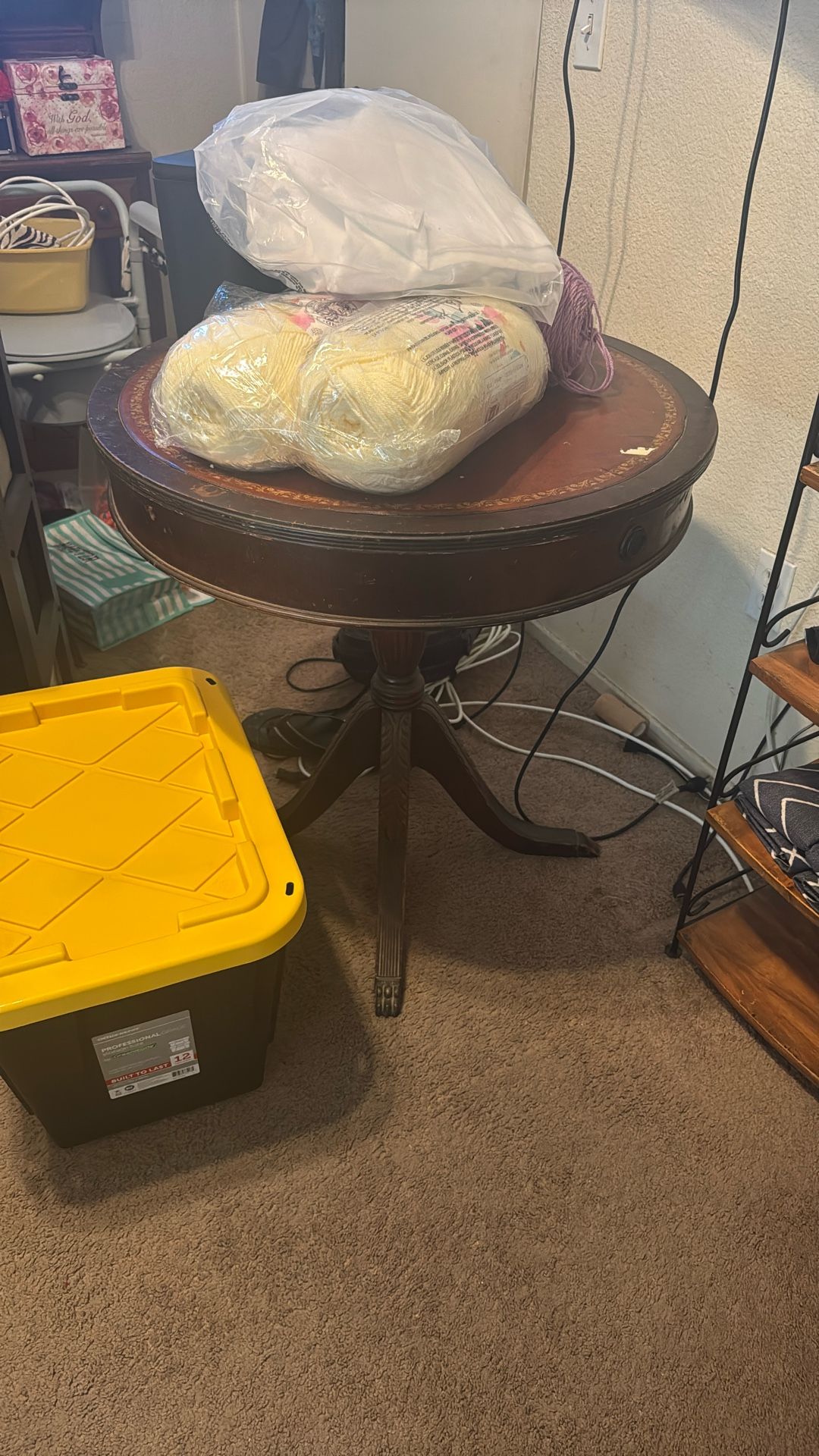 Round Antique Table
