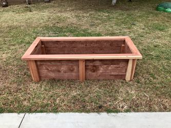 Redwood Raised Garden Box