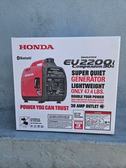 BRAND NEW HONDA GENERATOR COMPANION