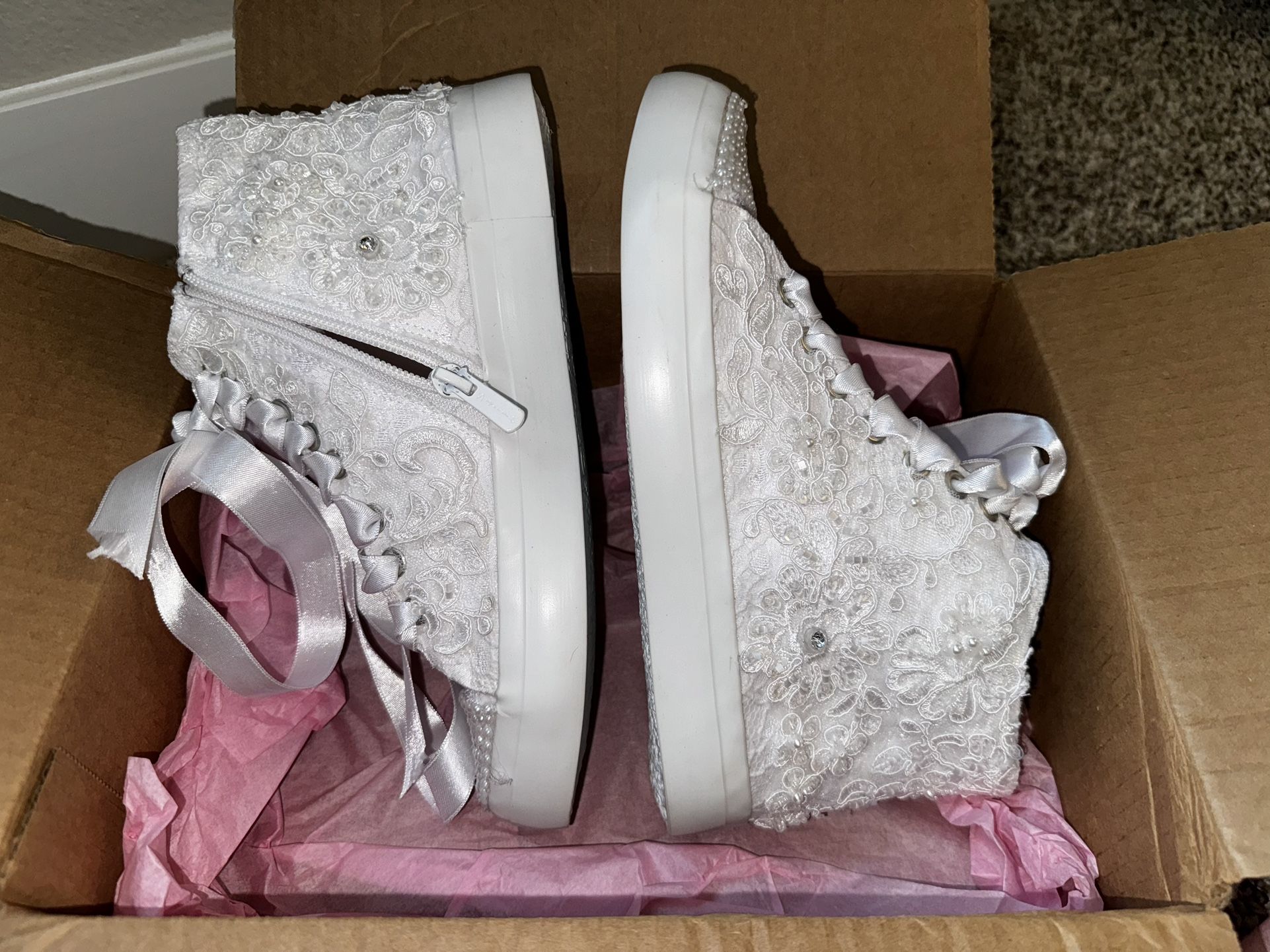 Unused Bridal Sneakers