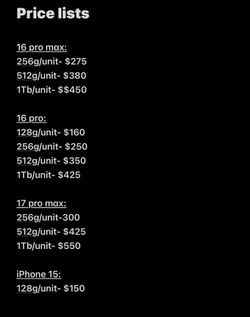 iPhone 16 pro max $550 huge discounts on bulk orders
