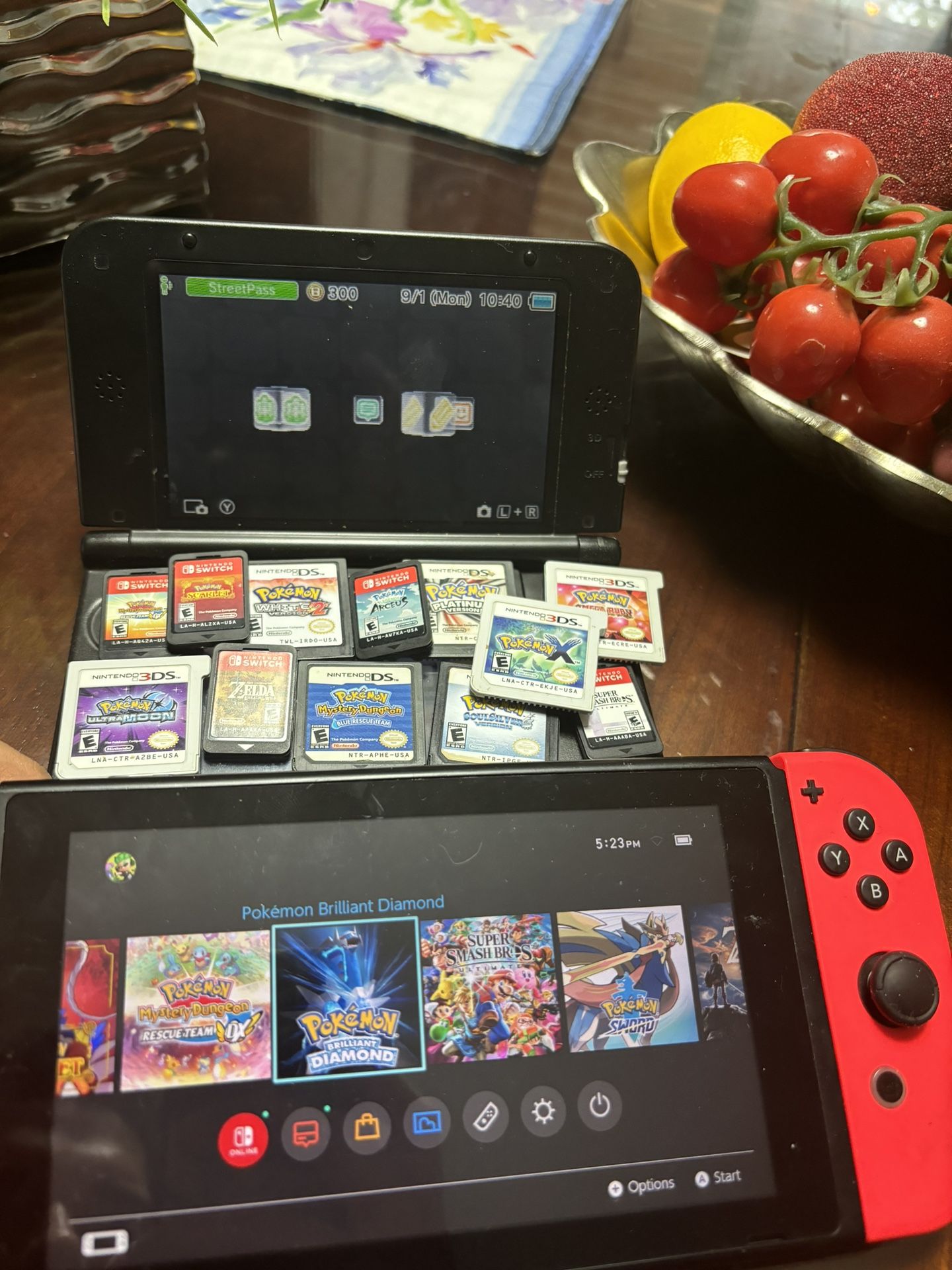 Nintendo switch + 3DS