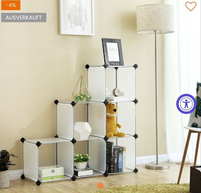 Six 12" x 12" cubes. Storage cubes,