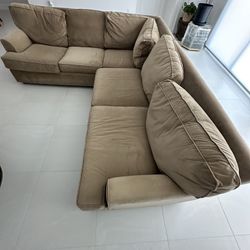 Couch L Shape And Dining Table Set 