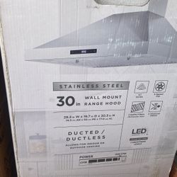 Vissani Wall Mount Hood Vent 500CFM