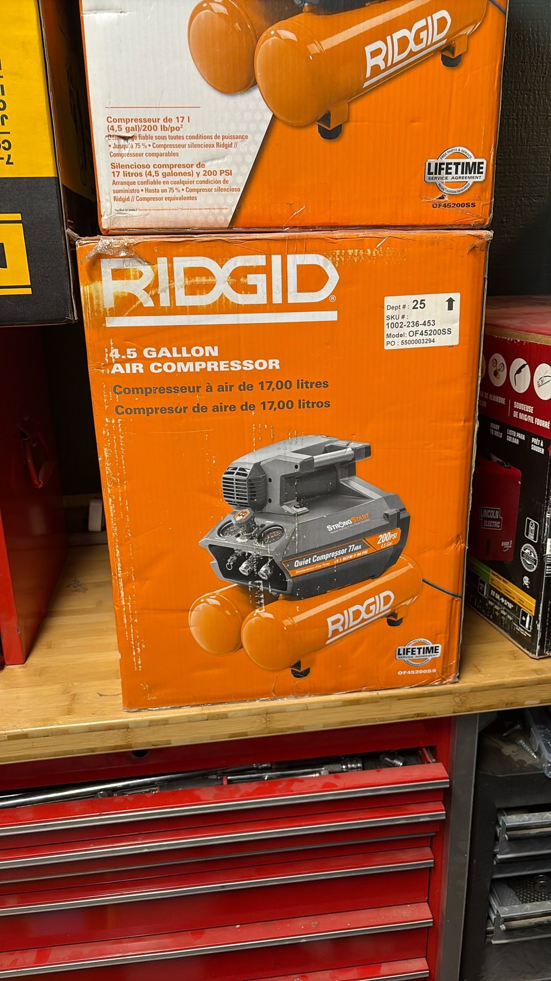 Ridgid Compresor