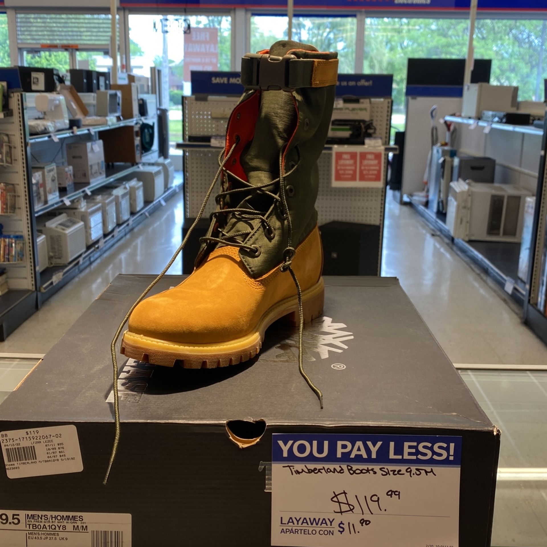 Timberland Boost Size 9.5