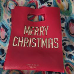 Bath And Body Works Christmas Gift Bag 