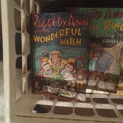 Vintage Raggedy Ann & Andy Books 
