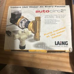 Instant Hot Water Pump At Every Faucet 