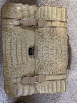 Los Altos Crocodile Breifcase (Normal Retail $2500)