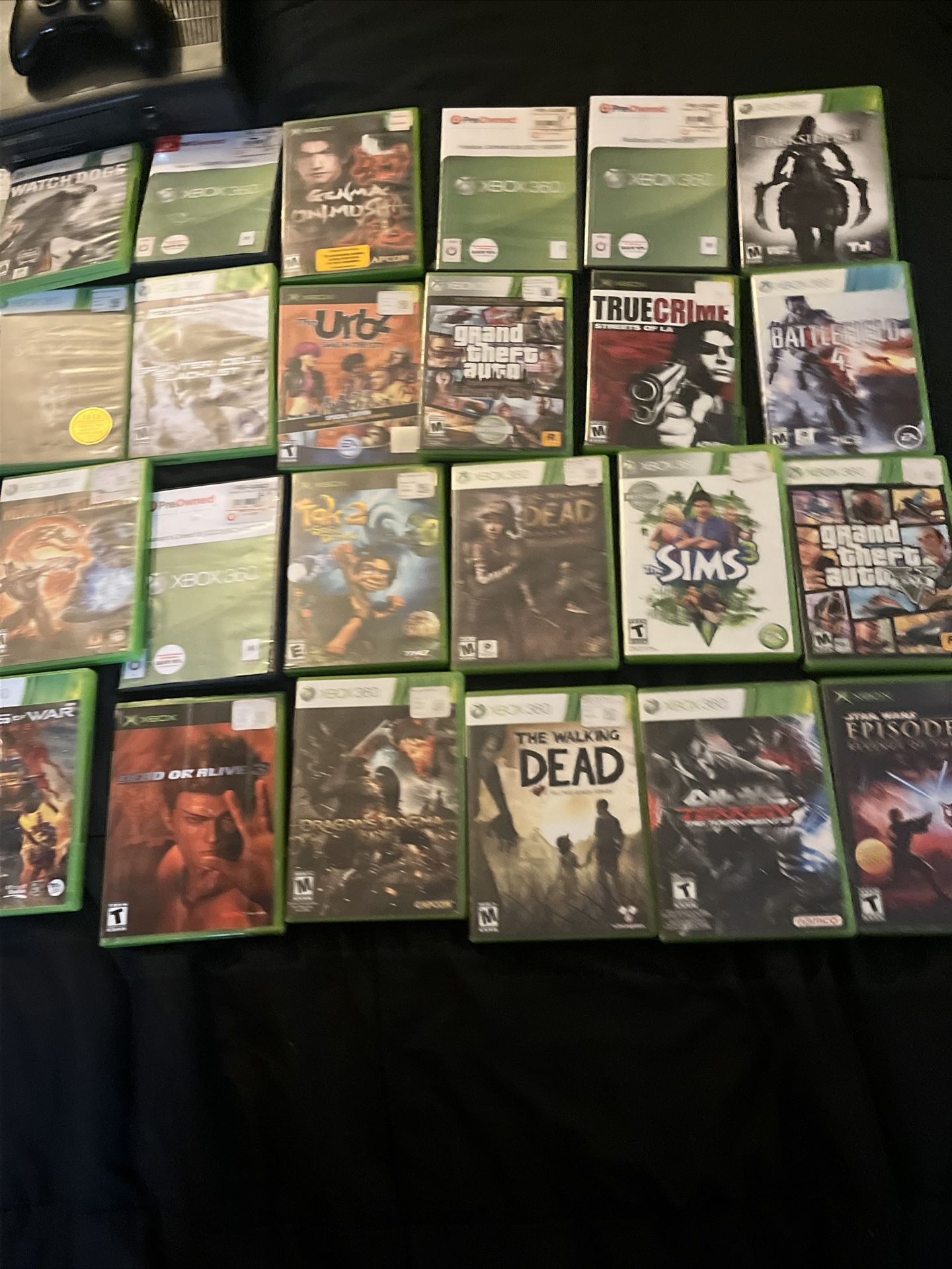 Xbox 360 Slim + 36 Games 