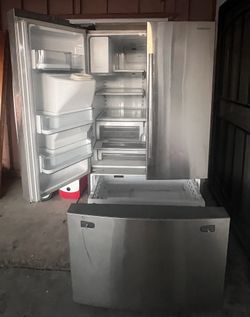 Refrigerator Stainless Steel Samsung Needs New Compressor