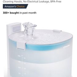 Cheerble New Pet Water Fountain ( Pumpless )